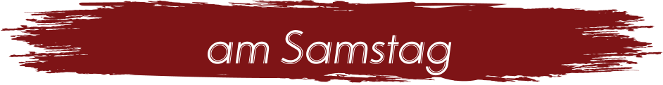 am Samstag