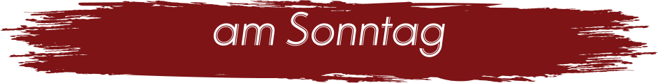 am Sonntag