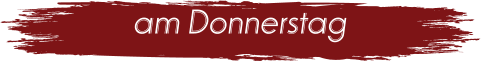 am Donnerstag